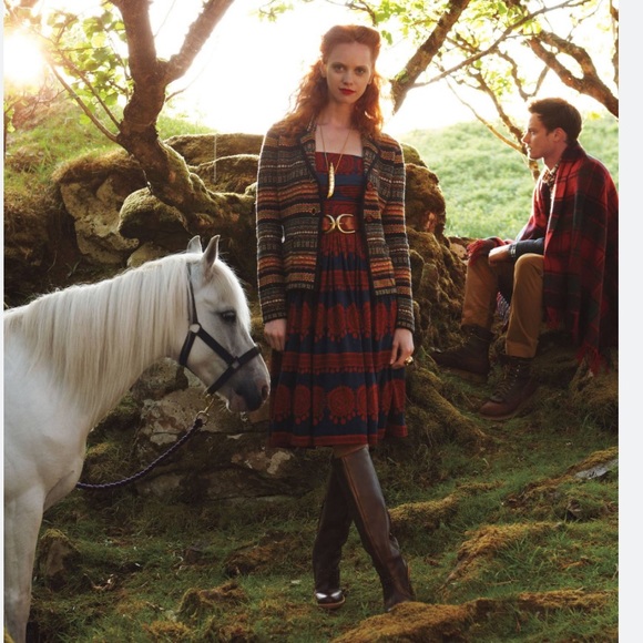 Anthropologie Oxidized Medallions Strapless Midi Dress by Girls from Savoy SMALL - Picture 5 of 14